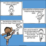 Misty Copeland Mini Book for Early Readers: Black History Month
