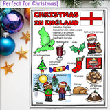 Christmas in England Fact Sheet for Early Readers