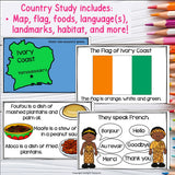 Ivory Coast Mini Book for Early Readers - A Country Study, Ivory Coast Country