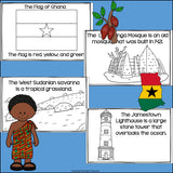 Ghana Mini Book for Early Readers - A Country Study