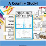 Equatorial Guinea Lapbook for Early Learners - A Country Study