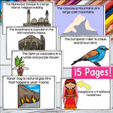 Azerbaijan Mini Book for Early Readers - A Country Study, Azerbaijan Country