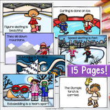 Winter Games 2026 Mini Book for Early Readers