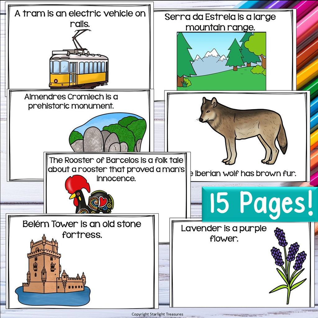Portugal Mini Book for Early Readers - Country Study, Portugal Country Study