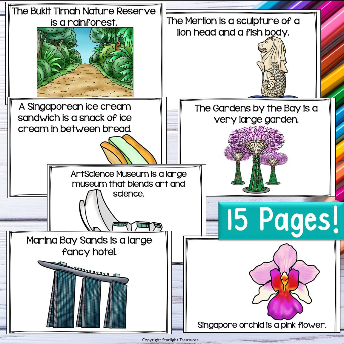 Singapore Mini Book for Early Readers - Country Study, Singapore Country Study