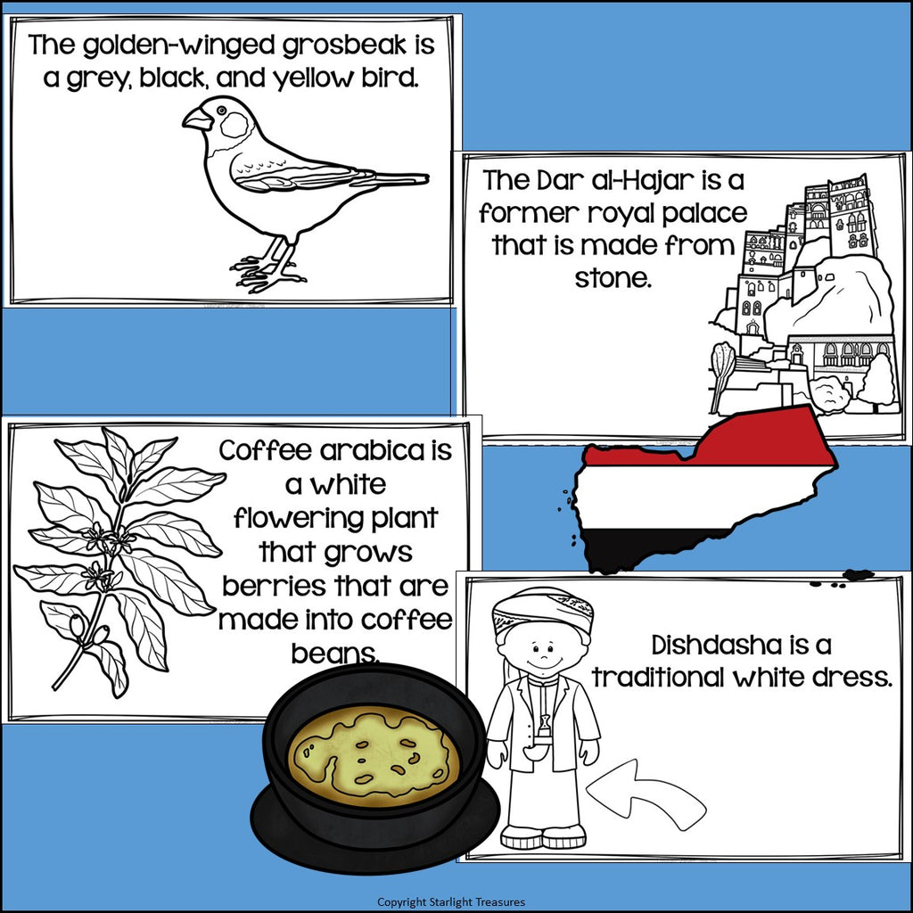 Yemen Mini Book for Early Readers - A Country Study