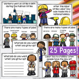 Labor Day Mini Book for Early Readers