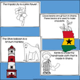 Ghana Mini Book for Early Readers - A Country Study