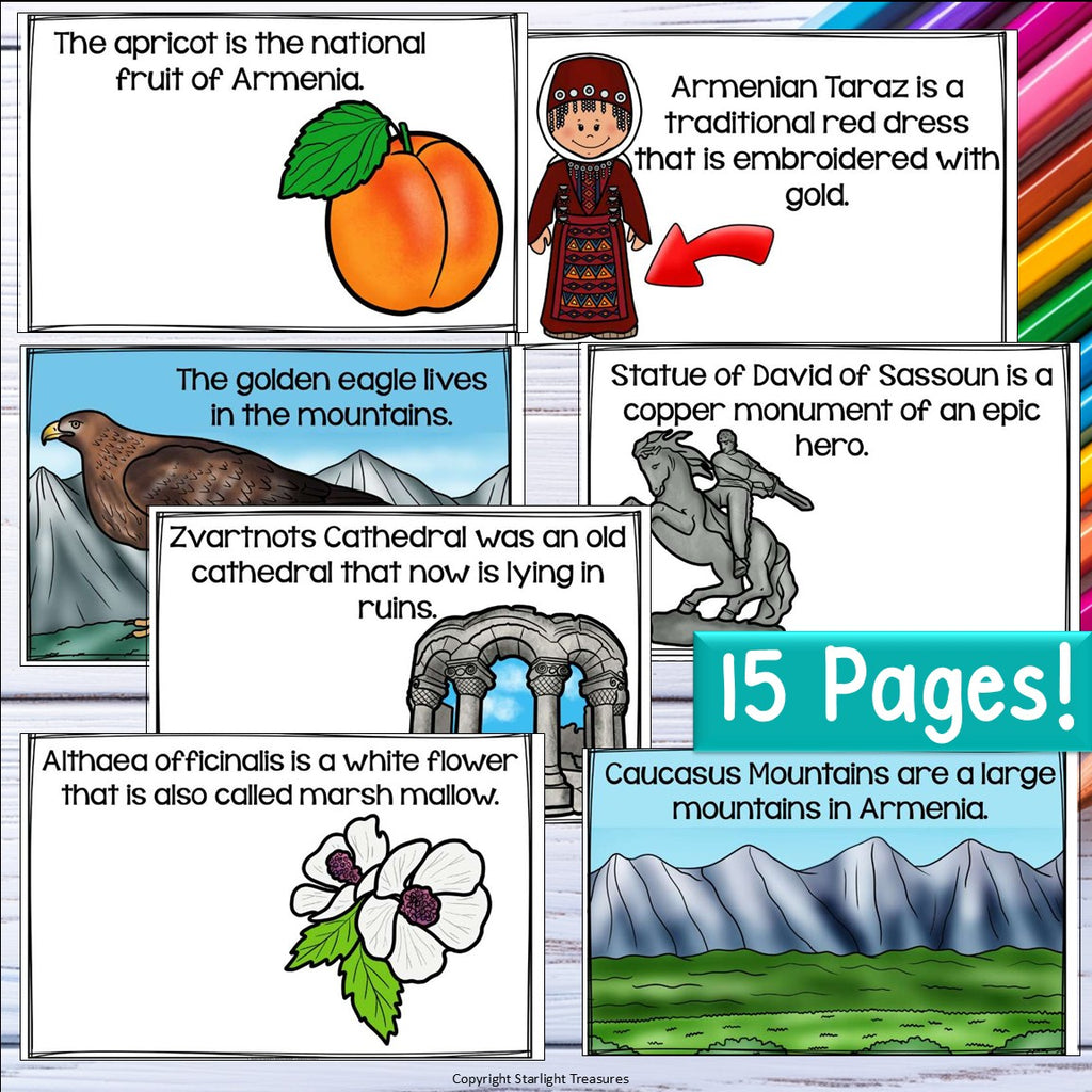 Armenia Mini Book for Early Readers - A Country Study