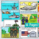 Memorial Day Mini Book for Early Readers
