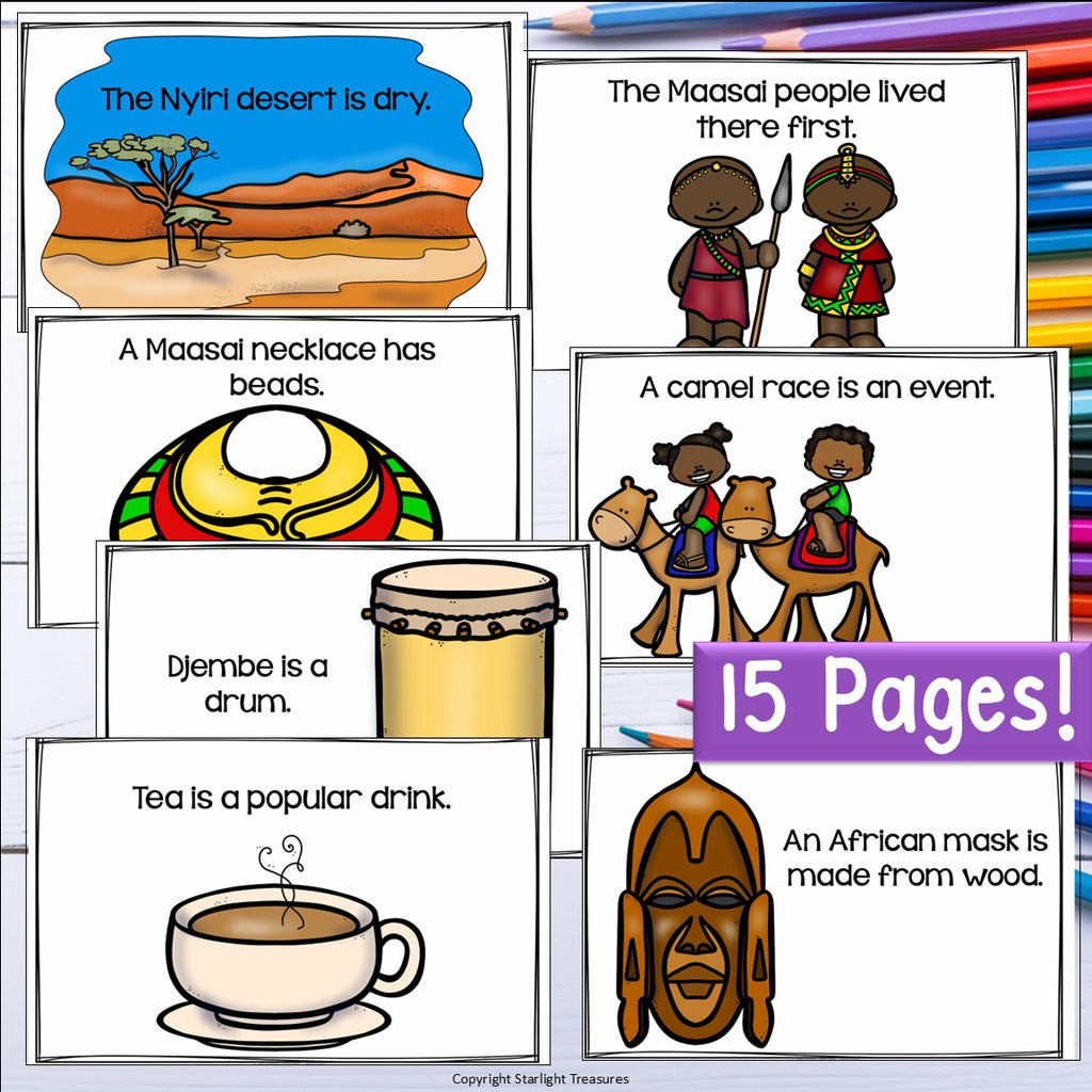 Kenya Mini Book for Early Readers - A Country Study