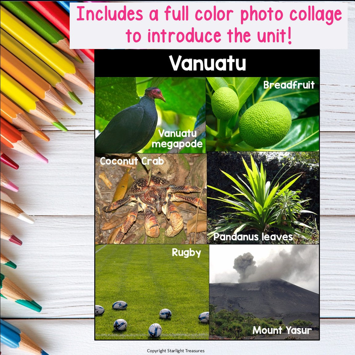 Vanuatu Mini Book for Early Readers - A Country Study, Vanuatu Country Study
