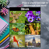 Illinois Mini Book for Early Readers - A State Study