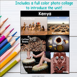 Kenya Mini Book for Early Readers - A Country Study
