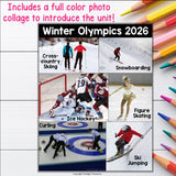 Winter Games 2026 Mini Book for Early Readers