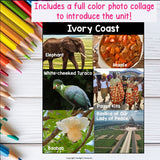 Ivory Coast Mini Book for Early Readers - A Country Study, Ivory Coast Country