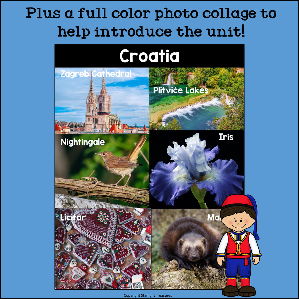 Croatia Mini Book for Early Readers - A Country Study