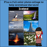 Iceland Mini Book for Early Readers - A Country Study