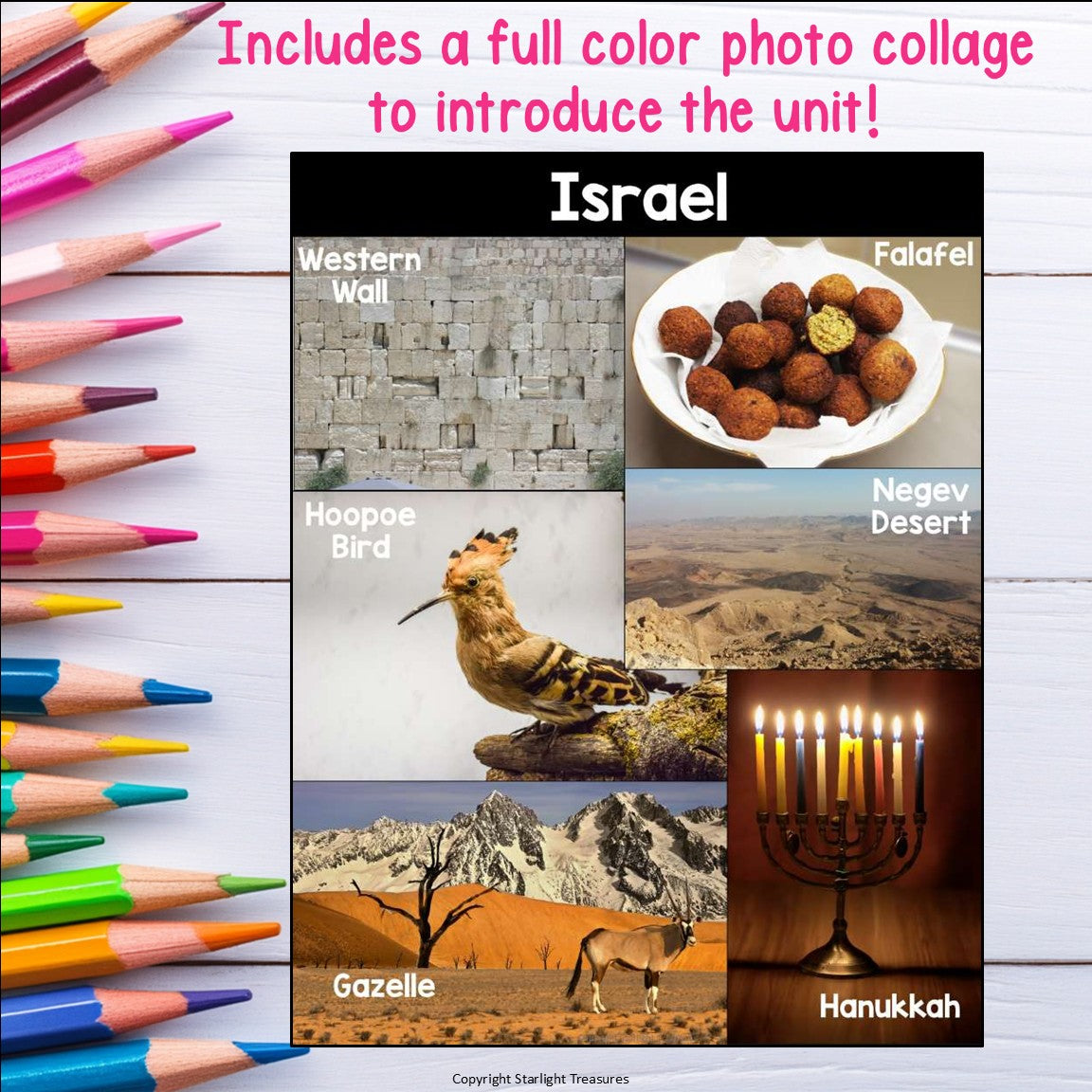 Israel Mini Book for Early Readers - A Country Study