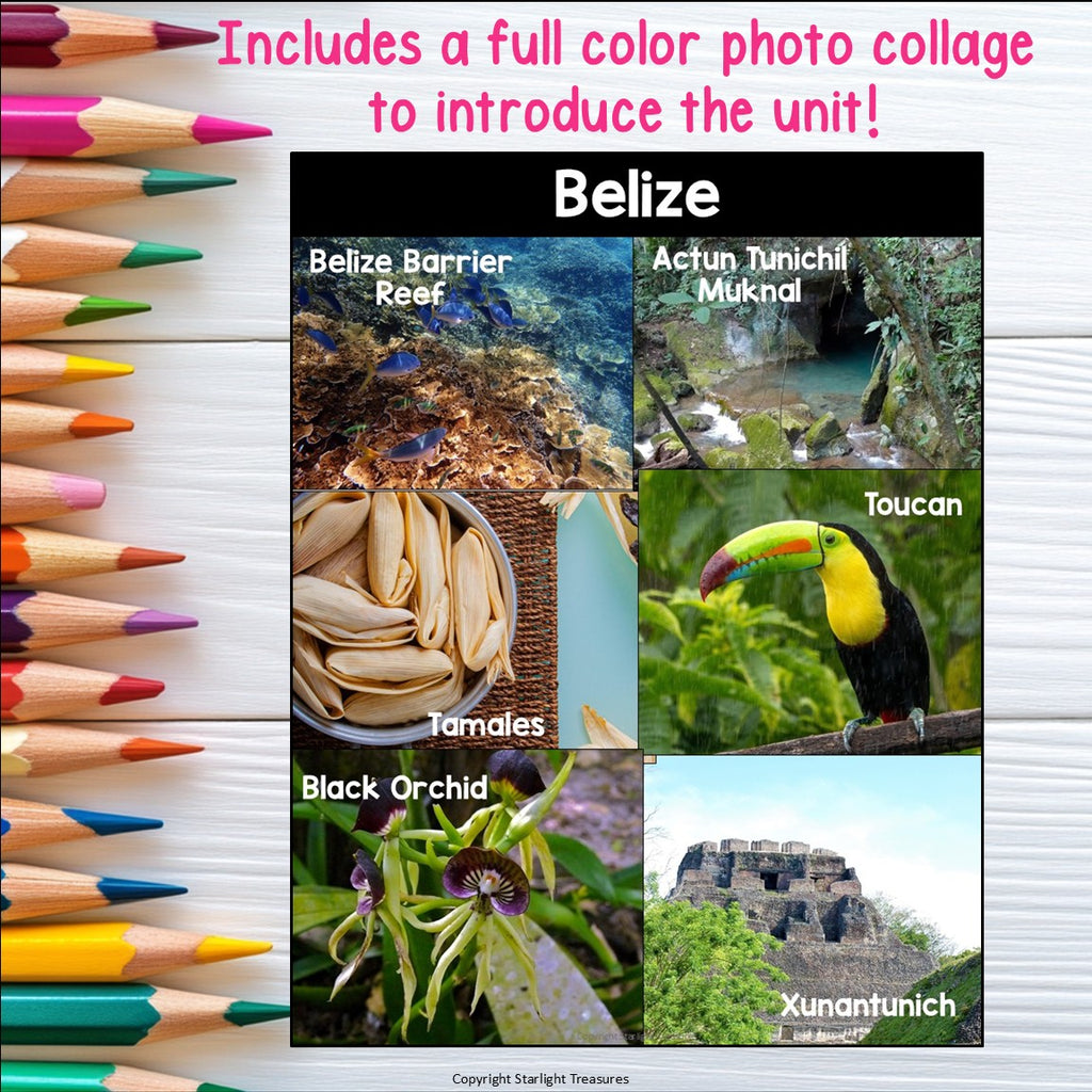 Belize Mini Book for Early Readers - A Country Study, Belize Country Study