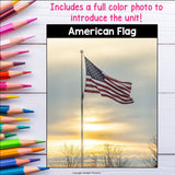 American Flag Mini Book for Early Readers: American Symbols