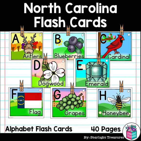 North Carolina Flash Cards