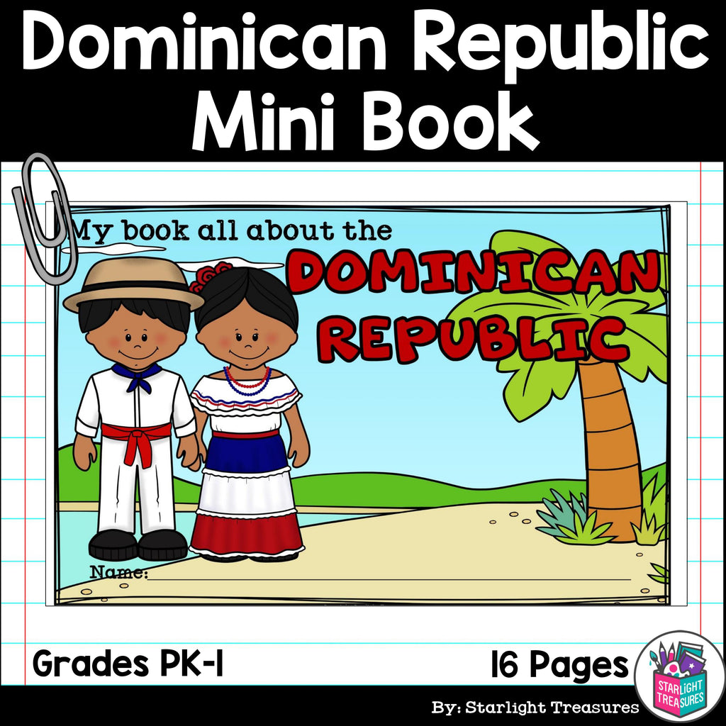 Dominican Republic Mini Book for Early Readers - A Country Study