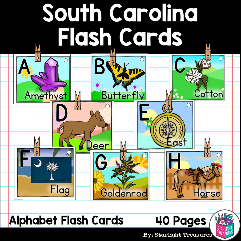 South Carolina Flash Cards