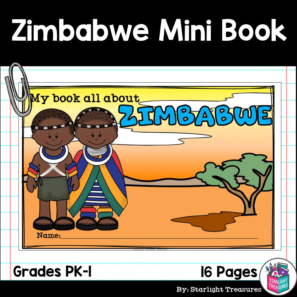 Zimbabwe Mini Book for Early Readers - A Country Study