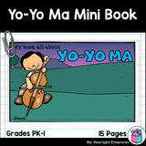 Yo-Yo Ma Mini Book for Early Readers: Asian/Pacific Islander Heritage Month