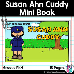 Susan Ahn Cuddy Mini Book for Early Readers: Asian/Pacific Islander Heritage Month