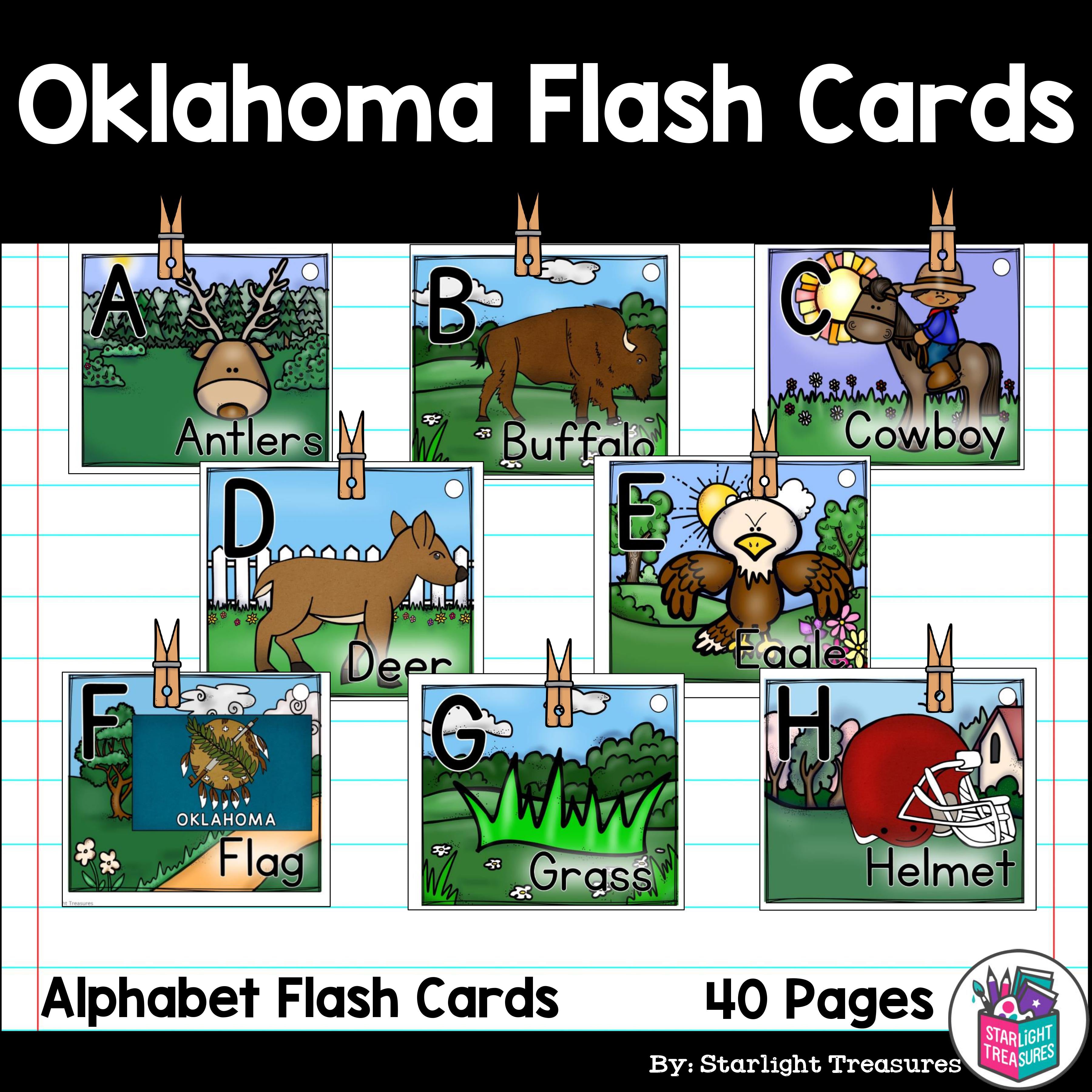 Oklahoma Flash Cards