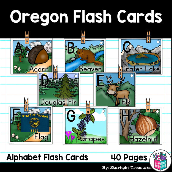 Oregon Flash Cards