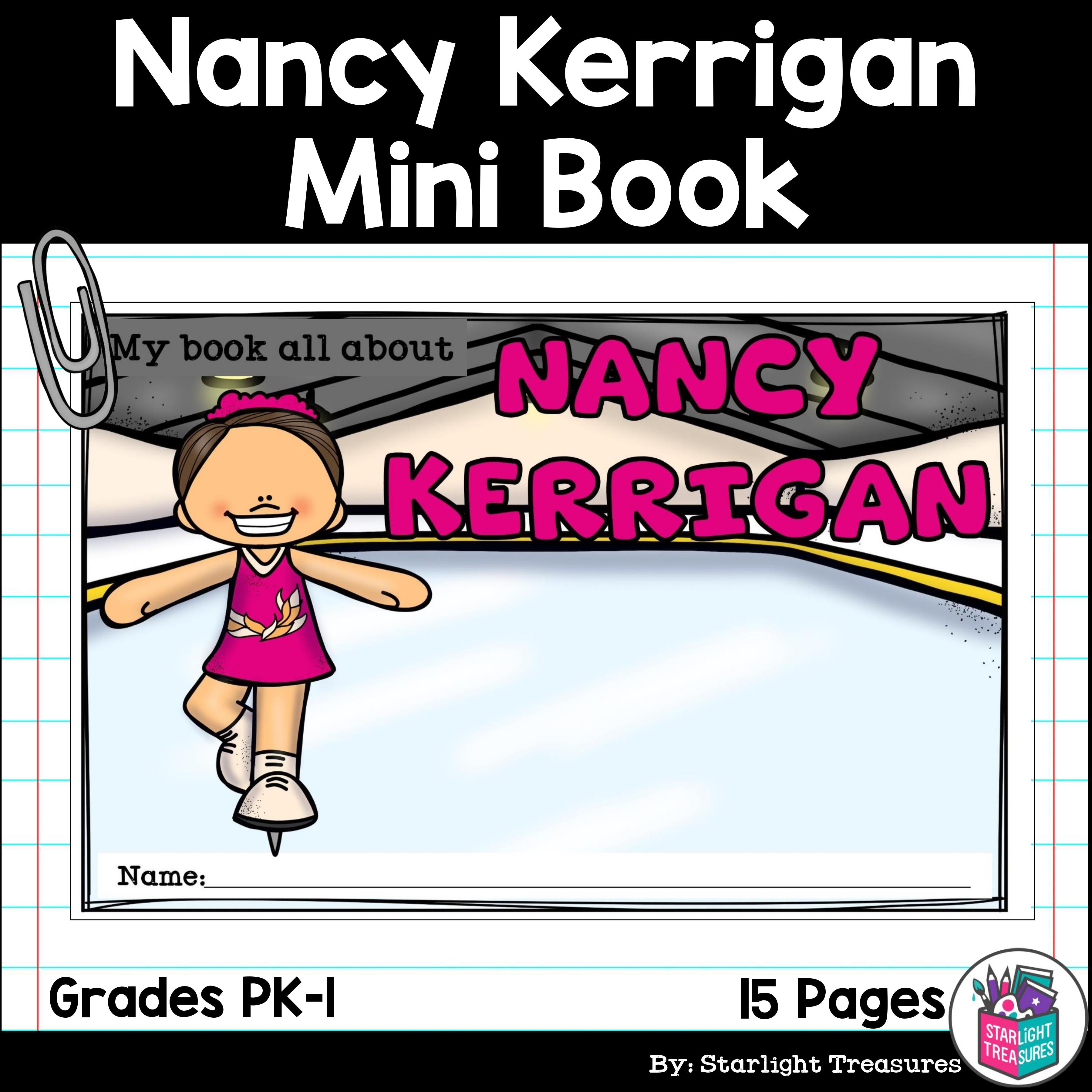 Nancy Kerrigan Mini Book for Early Readers: Women's History Month