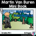 Martin Van Buren Mini Book for Early Readers: Presidents' Day