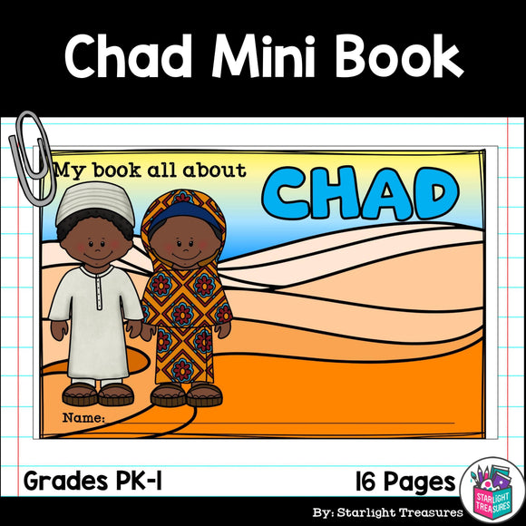 Chad Mini Book for Early Readers - A Country Study