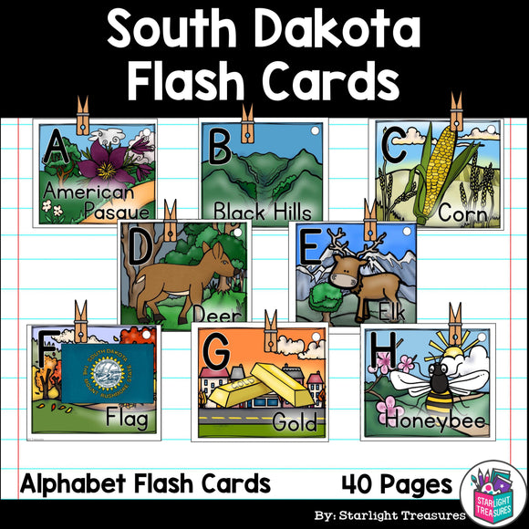 South Dakota Flash Cards