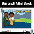 Burundi Mini Book for Early Readers - A Country Study