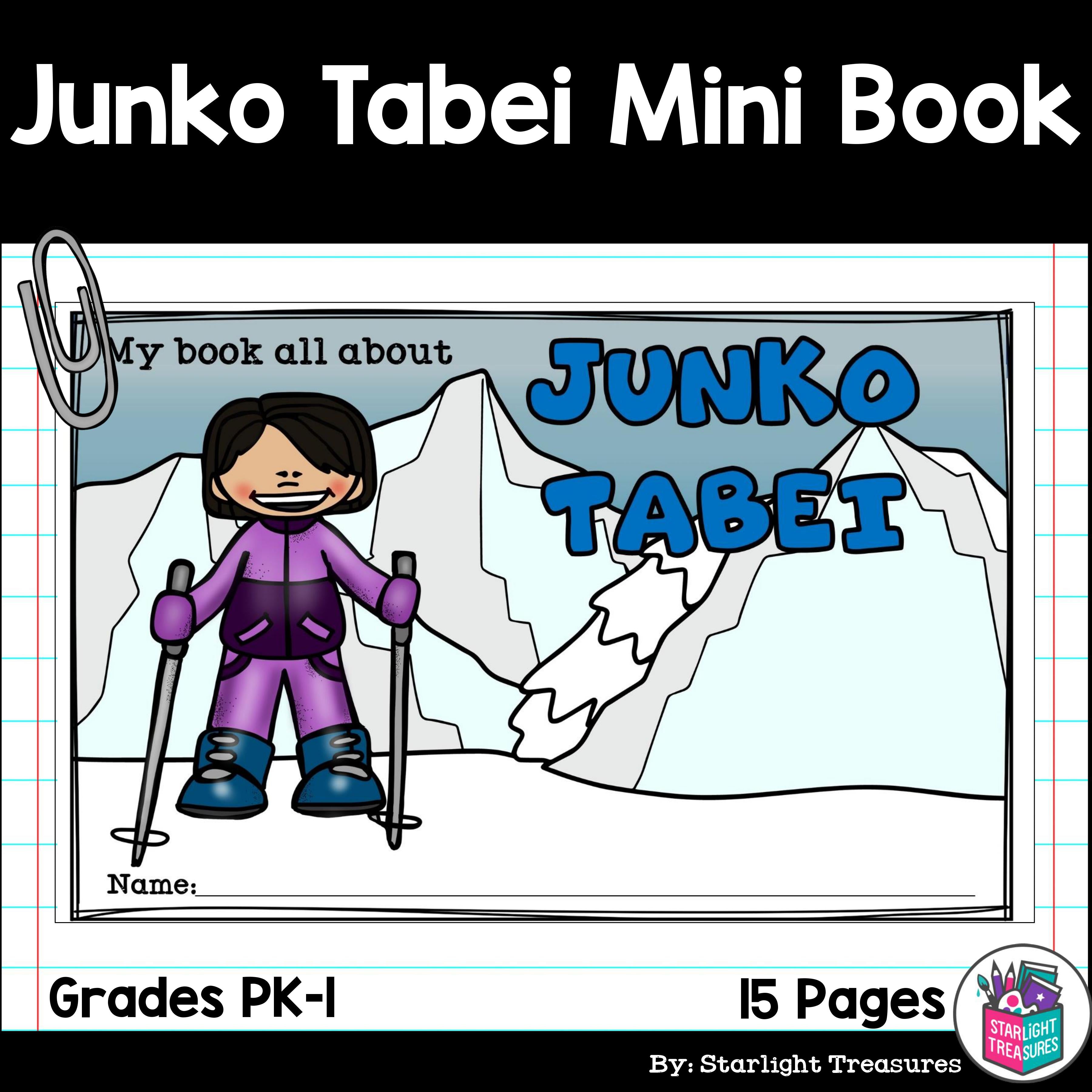 Junko Tabei Mini Book for Early Readers: Asian/Pacific Islander Heritage Month