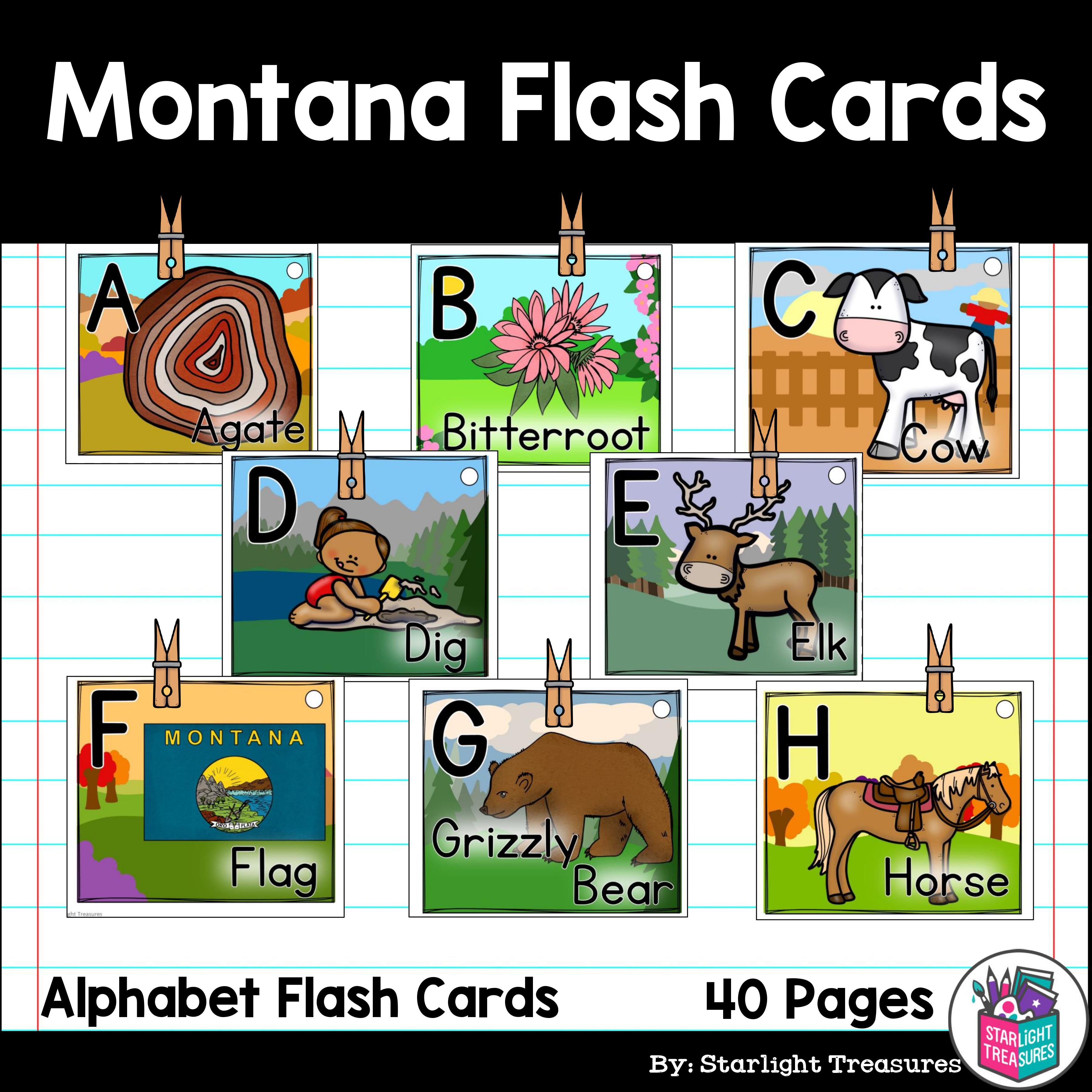 Montana Flash Cards