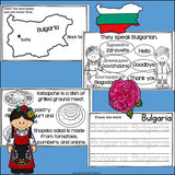 Bulgaria Mini Book for Early Readers - A Country Study