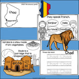 Chad Mini Book for Early Readers - A Country Study