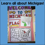 Michigan Lapbook for Early Learners - A State Study