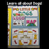 Dogs Lapbook for Early Learners - Animal Study