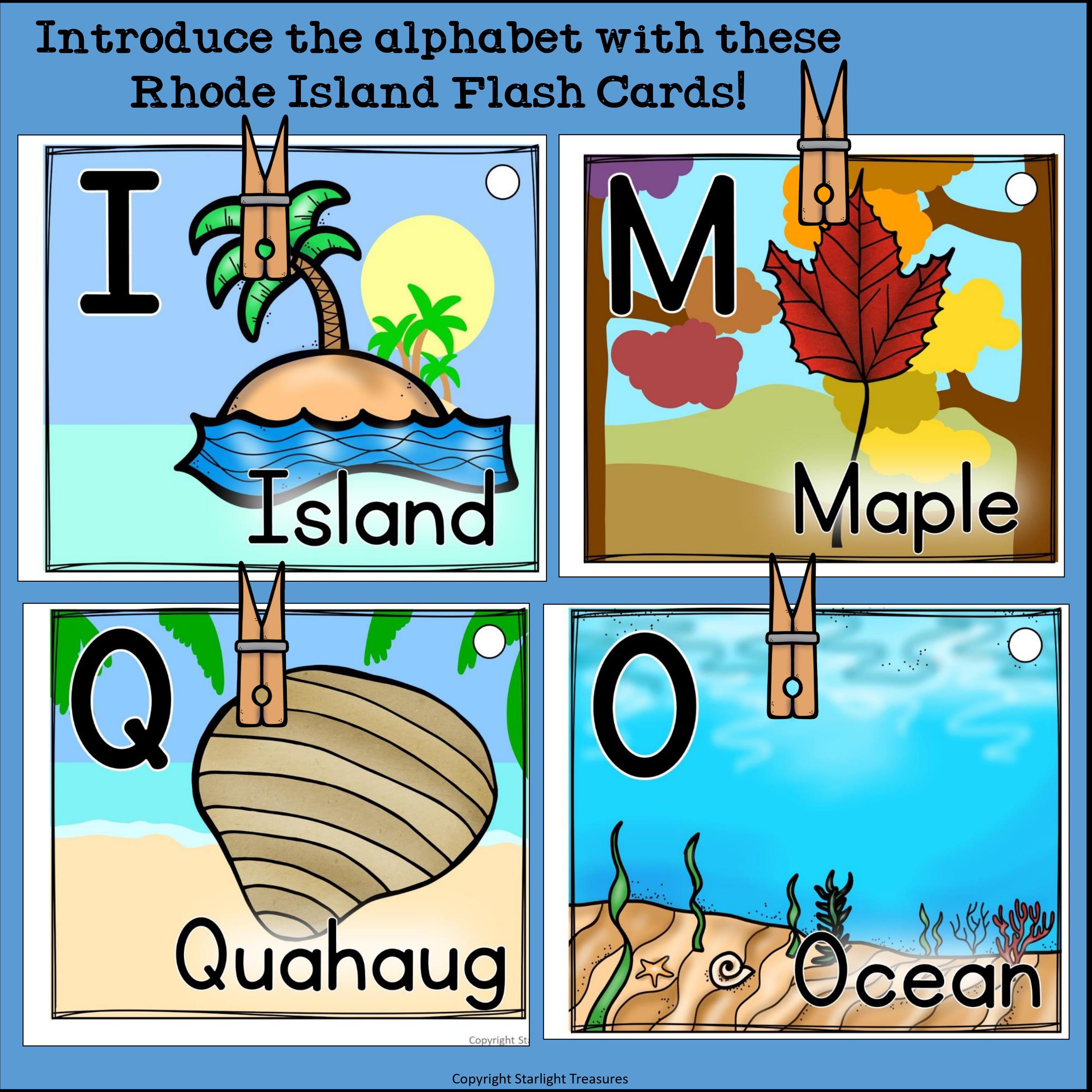 Rhode Island Flash Cards
