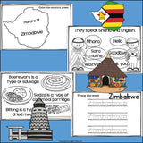 Zimbabwe Mini Book for Early Readers - A Country Study