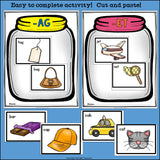Word Family Sorting Mats for Early Readers - Phonics FREEBIE