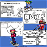 Winter Games 2022 Mini Book for Early Readers