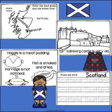 Scotland Mini Book for Early Readers - A Country Study
