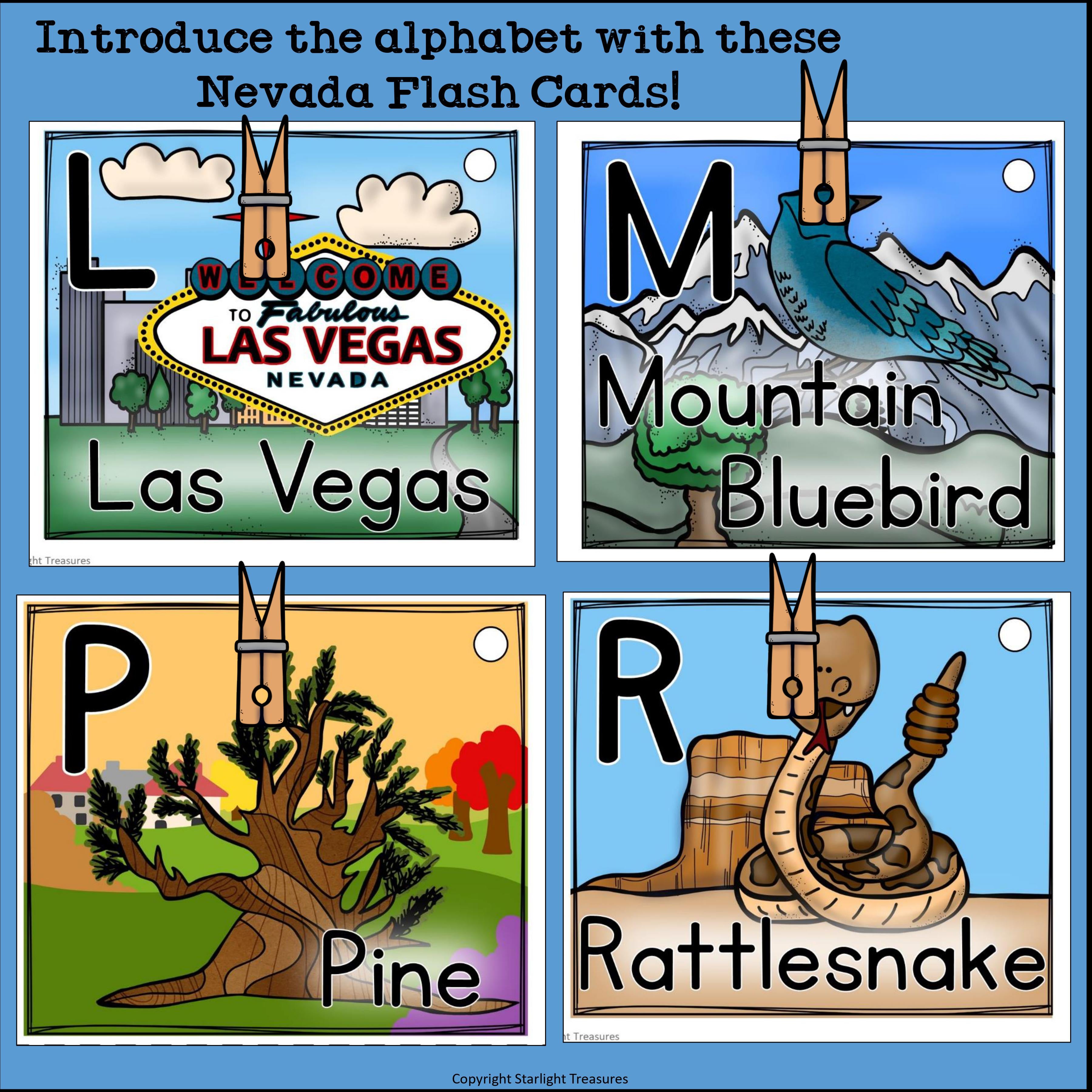 Nevada Flash Cards